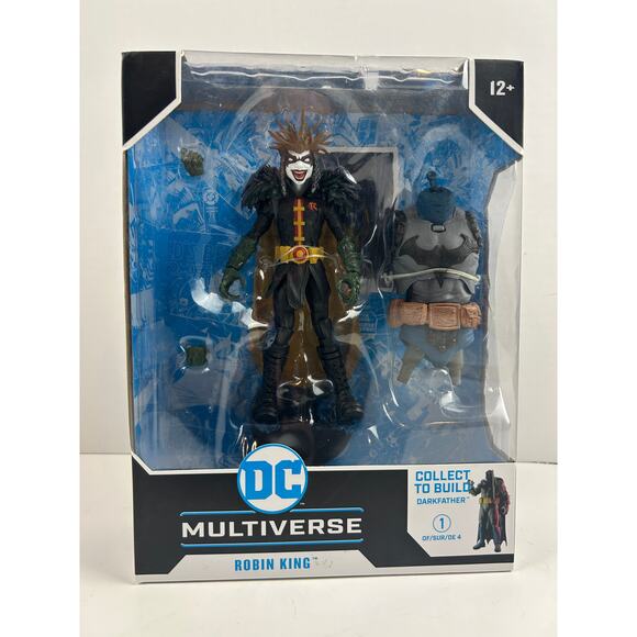 DC Multiverse Robin King Dark Nights: Death Metal 7" Build-A Figure NIB - Picture 1 of 10